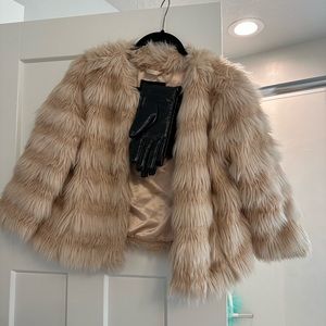faux fur coat